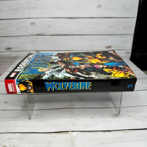 Marvel Essential Wolverine Vol 5 TPB Graphic Novel Larry Hama Adam Kubert X-Men - Picture 2 of 7